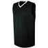 Russell Athletic Youth Transition Jersey (332371-C), Color 'Black/White'